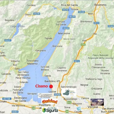 Apartman Con Giardino A Cisano Di